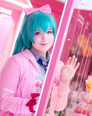 Vocaloid Miku Project DIVA-f Uniform Cosplay Costume