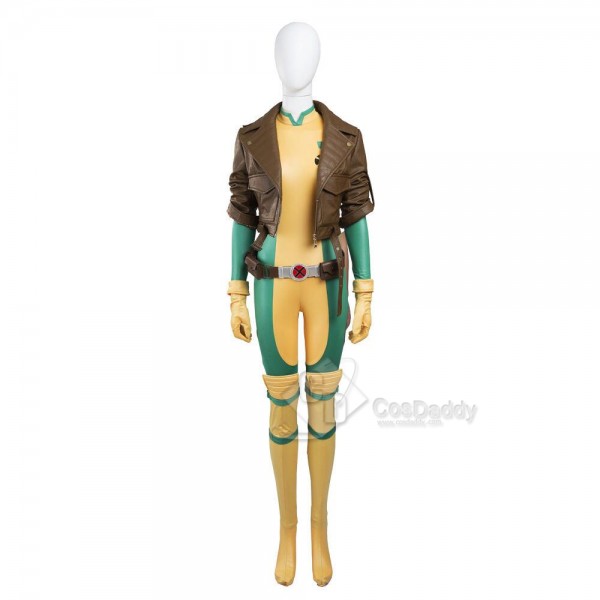 X-Men Rogue Anna Marie Cosplay Costume