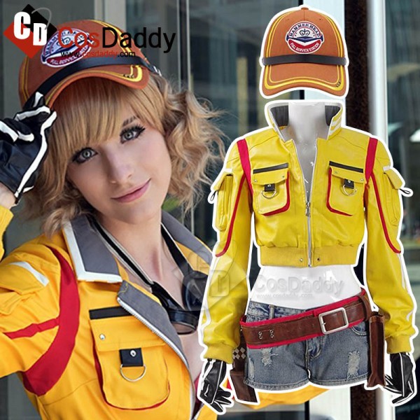 Final Fantasy Cindy Aurum Cosplay Costume