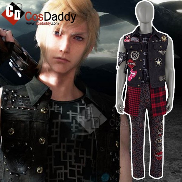 Final Fantasy Prompto Argentum Cosplay Costume