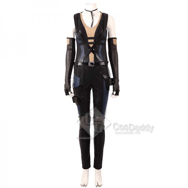 Deadpool 2 Neena Thurman Domino Cosplay Costume