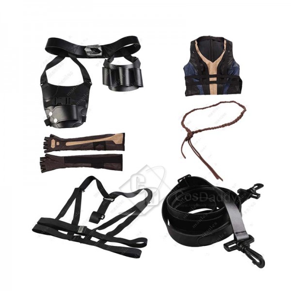 Deadpool 2 Neena Thurman Domino Cosplay Costume