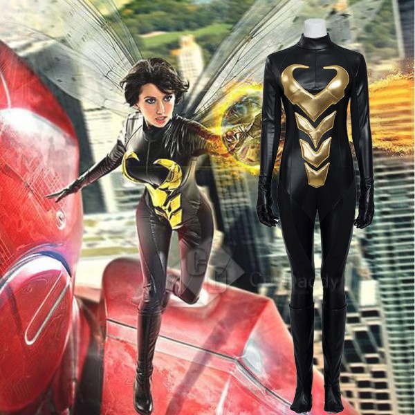 Ant-Man and the Wasp Wasp Janet Van Dyne Cosplay C...