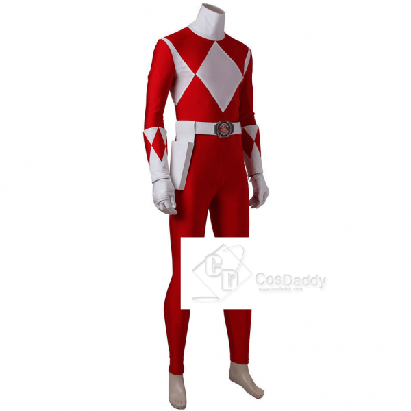 Mighty Morphin Power Rangers Tyranno Ranger Geki Cosplay Costume