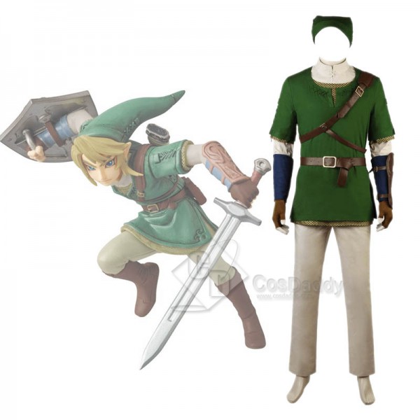 The Legend of Zelda: Twilight Princess Link Cospla...