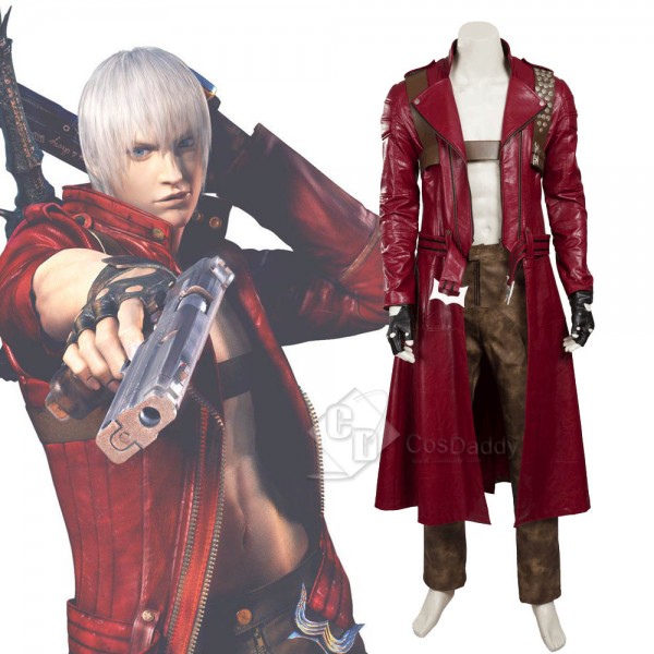 Devil May Cry 3 DMC3 Dante Cosplay Costume