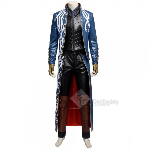 Devil May Cry 3 DMC3 Vergil Cosplay Costume