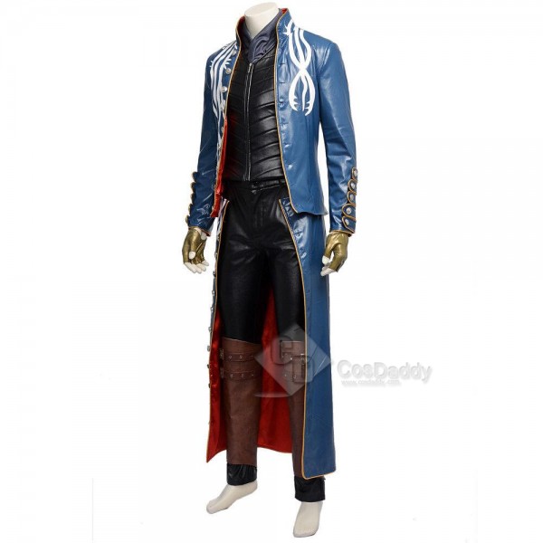 Devil May Cry 3 DMC3 Vergil Cosplay Costume