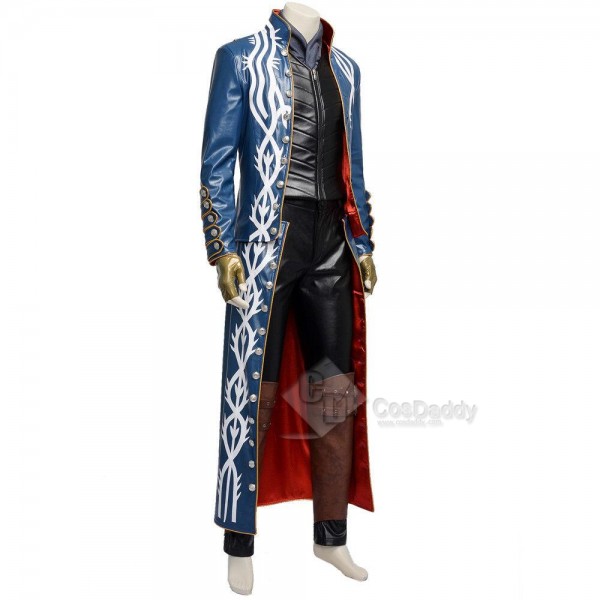 Devil May Cry 3 DMC3 Vergil Cosplay Costume