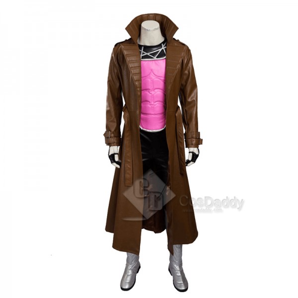 X-Men Gambit Remy Etienne LeBeau Cosplay Costume