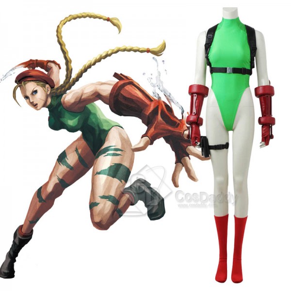 Street Fighter V Cammy White Cosplay Costume