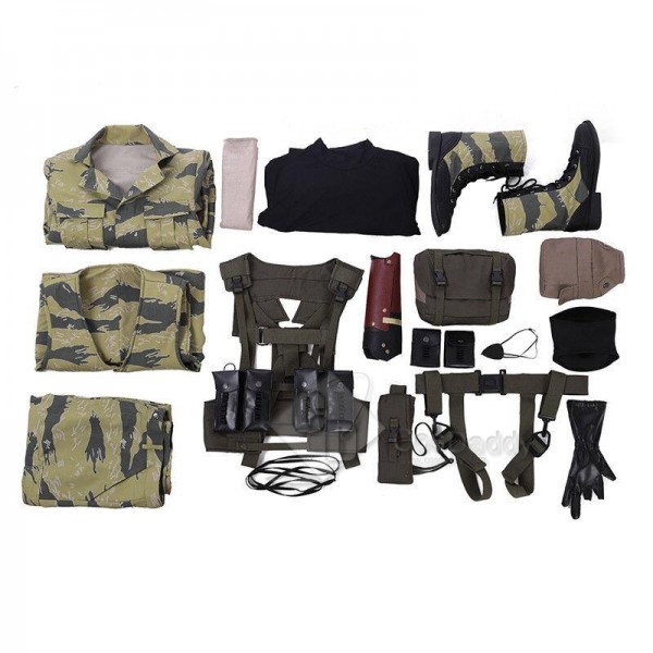 Metal Gear Solid 5 Snake Cosplay Costume