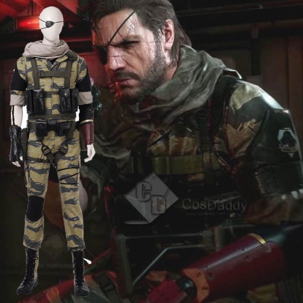Metal Gear Solid 5 Snake Cosplay Costume