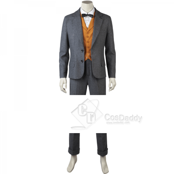 Fantastic Beasts The Crimes of Grindelwald Newt Scamander Cosplay Costume Full Set