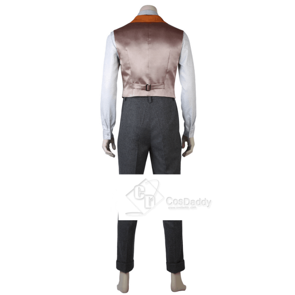 Fantastic Beasts The Crimes of Grindelwald Newt Scamander Cosplay Costume Full Set