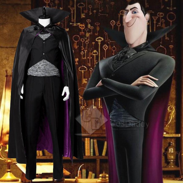 Hotel Transylvania 3 Count Dracula Halloween Cosplay Costume