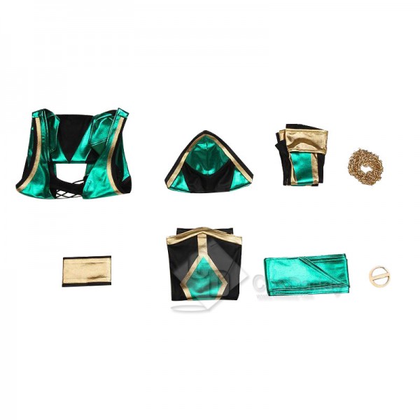 Mortal Kombat X Jade Cosplay Costume