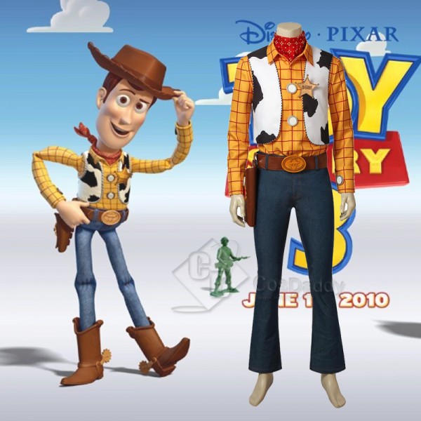 Toy Story Woody Cosplay Disney Costume