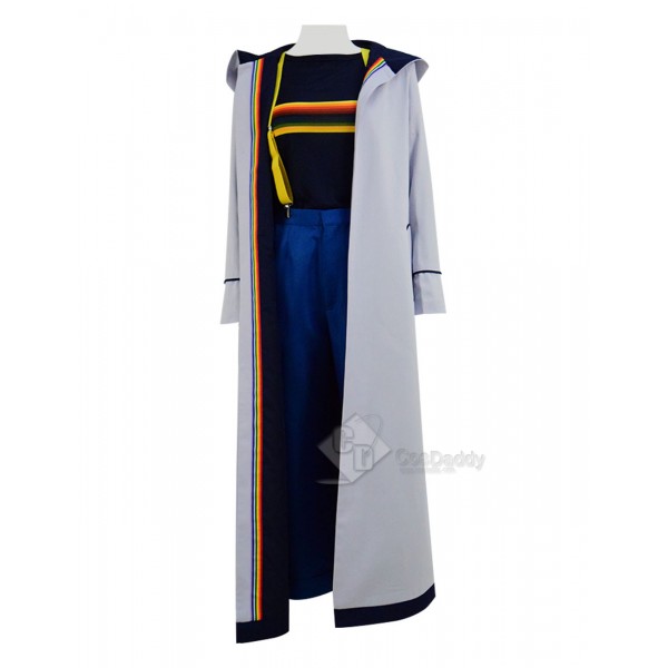 Doctor Who Thirteenth 13th Doctor New Colorful Cosplay Costume(Rainbow Version)