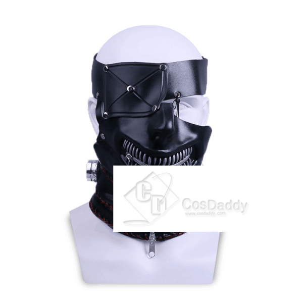 Tokyo Ghoul Ken Kaneki Adjustable Zipper Halloween Cosplay Mask