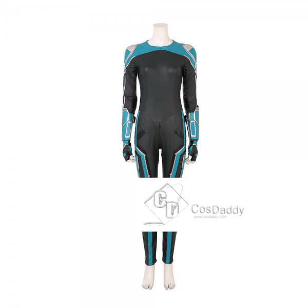 Captain Marvel Ms. Marvel Carol Danvers Jumpsuit Cosplay Costume