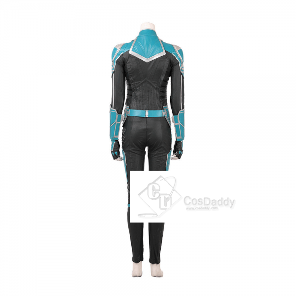 Captain Marvel Ms. Marvel Carol Danvers Jumpsuit Cosplay Costume