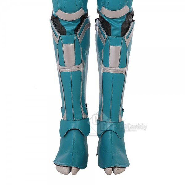 Captain Marvel Ms. Marvel Carol Danvers Jumpsuit Cosplay Costume