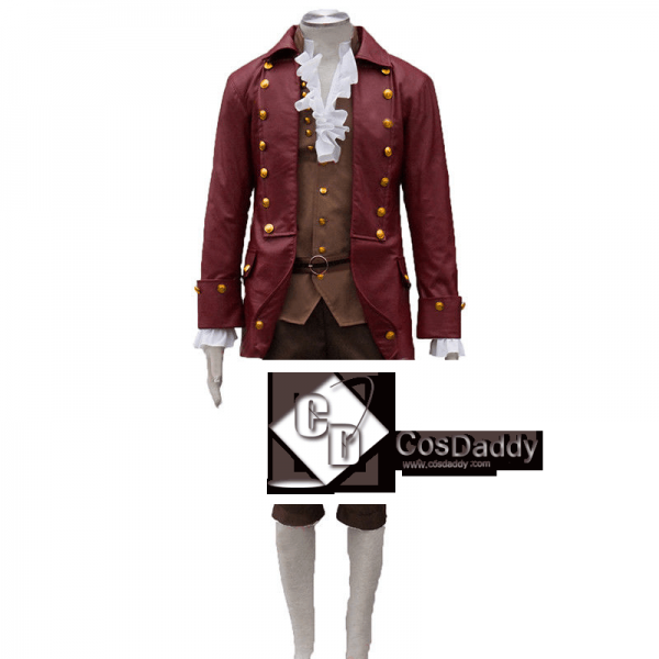 Beauty and the Beast (2017 film) Gaston Cosplay Costume