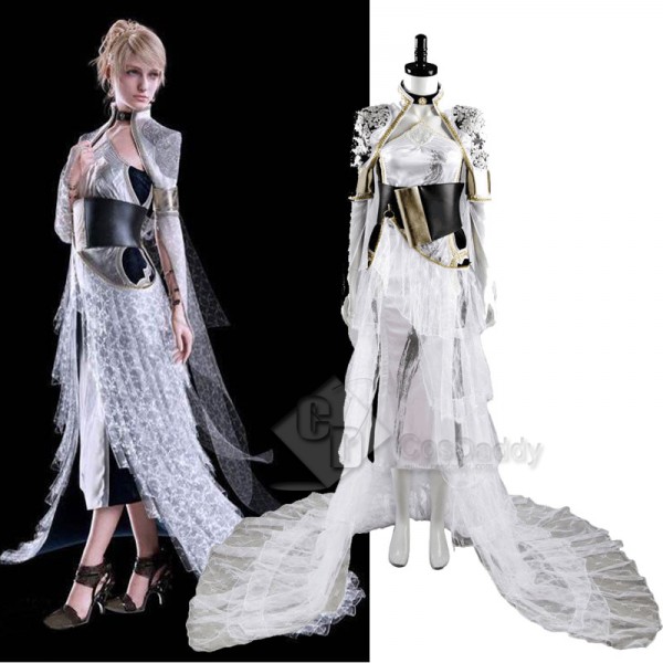 Final Fantasy XV FF15 Lunafreya Nox Fleuret Cosplay Costume