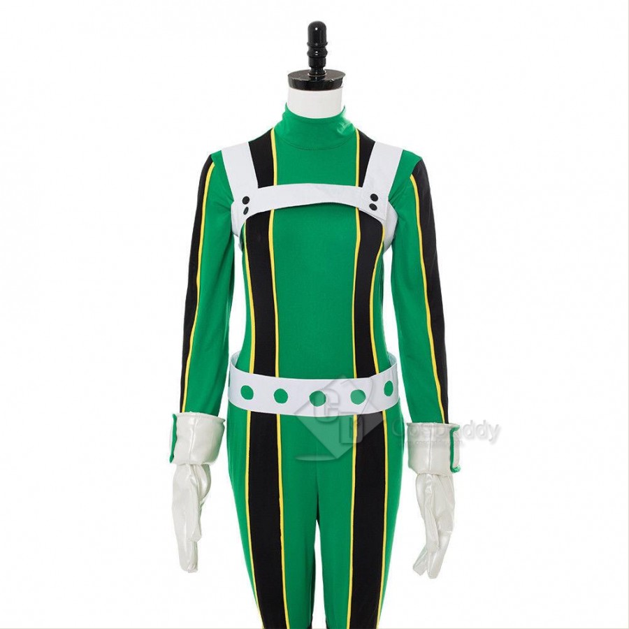 tsuyu asui in hero costume