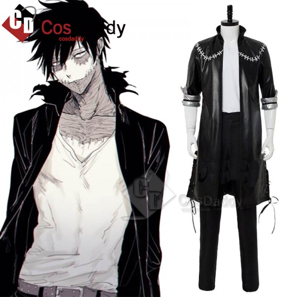 My Hero Academia Dabi Jacket Outfit Cosplay Costum...