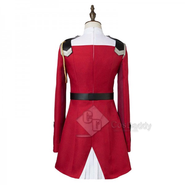 DARLING in the FRANXX ZERO TWO CODE 002 Red Dress Cosplay Costume