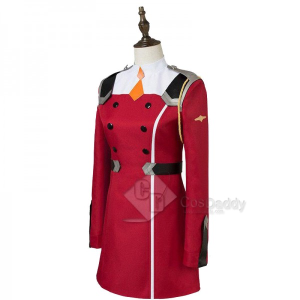 DARLING in the FRANXX ZERO TWO CODE 002 Red Dress Cosplay Costume