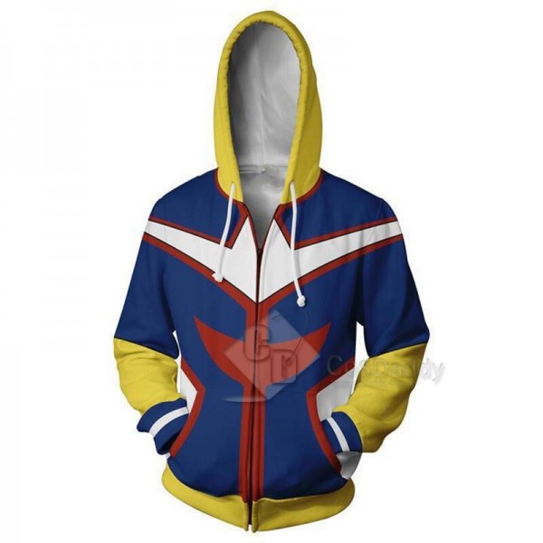 Boku No Hero Academia All Might 3D Printed Sweatshirt