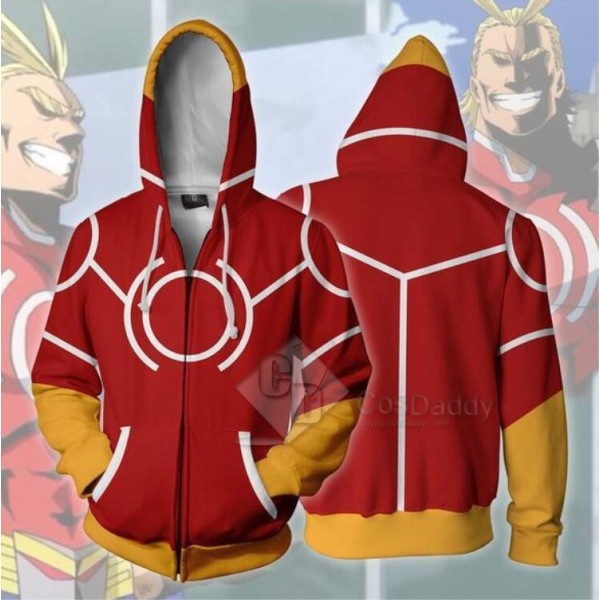 Boku No Hero Academia All Might 3D Printed Sweatshirt
