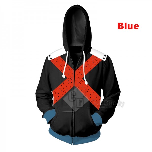 Boku no Hero Akademia Bakugo Katsuki 3D Printed Hoodie