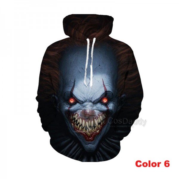 It Stephen King's It Series 3D Printed Hoodie