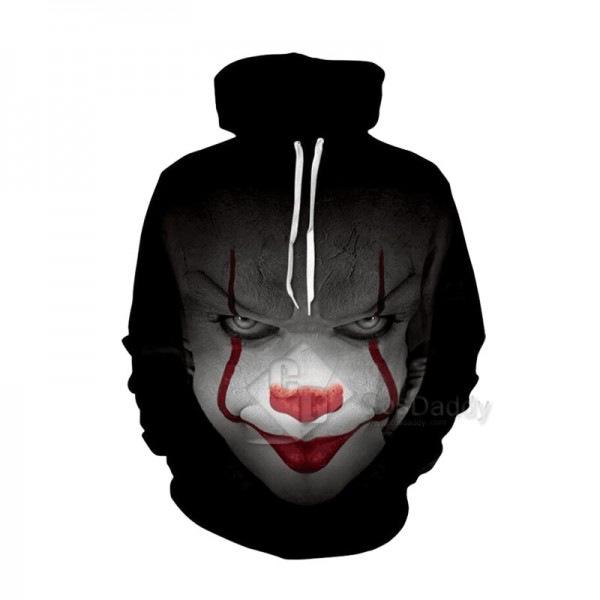 It Stephen King's It Series 3D Printed Hoodie Swea...