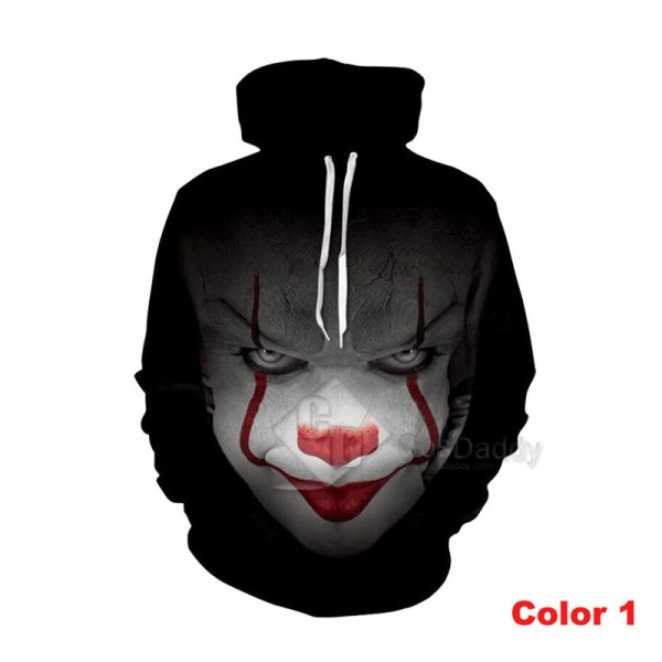 It Stephen King's It Series 3D Printed Hoodie Sweatshirt