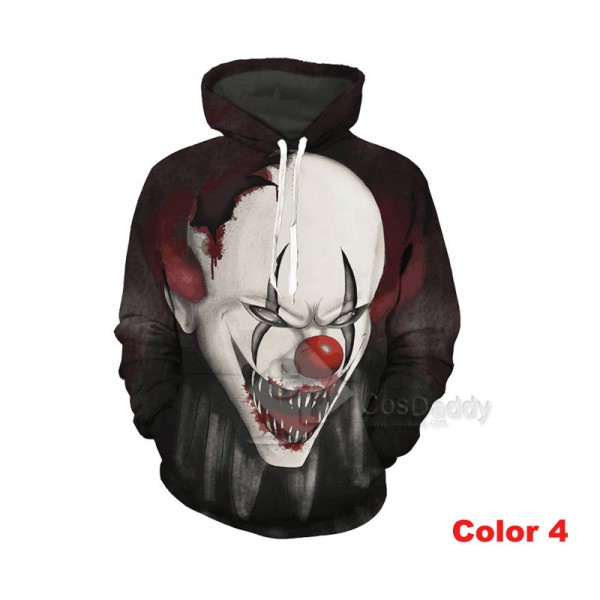 It Stephen King's It Series 3D Printed Hoodie Sweatshirt