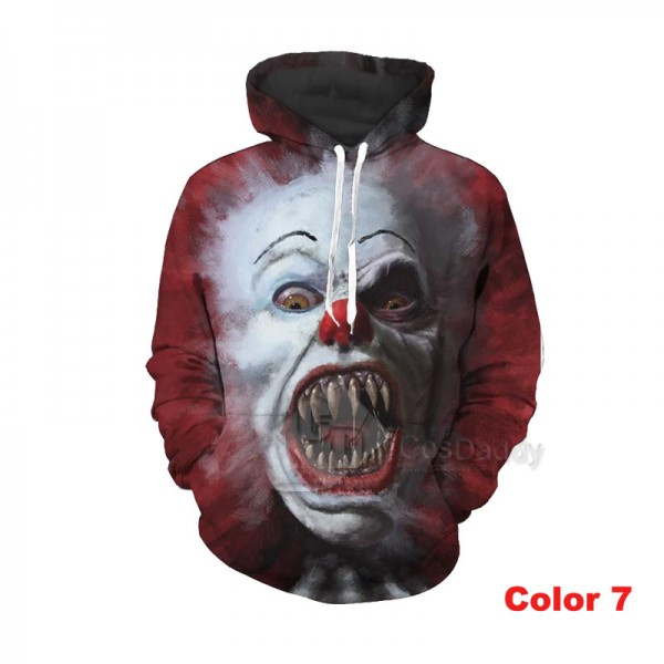 It Stephen King's It Series 3D Printed Hoodie Sweatshirt