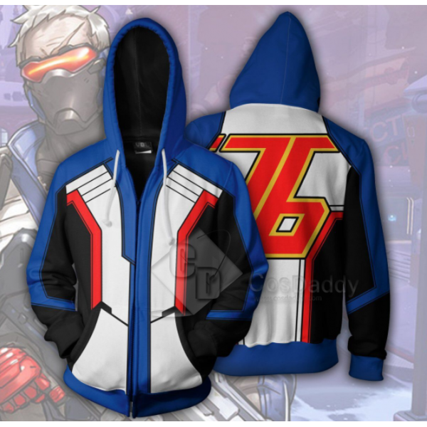 Overwatch OW SOLDIER 76 Jack Morrison 3D Hoodie