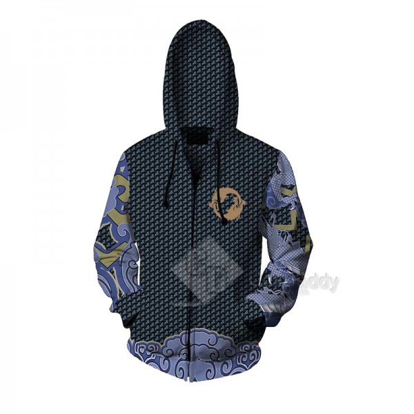 Overwatch OW Hanzo Shimada 3D Printed Hoodie