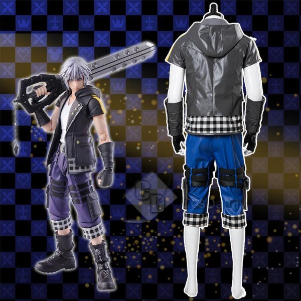 Kingdom Hearts III 3 Riku Cosplay Costume