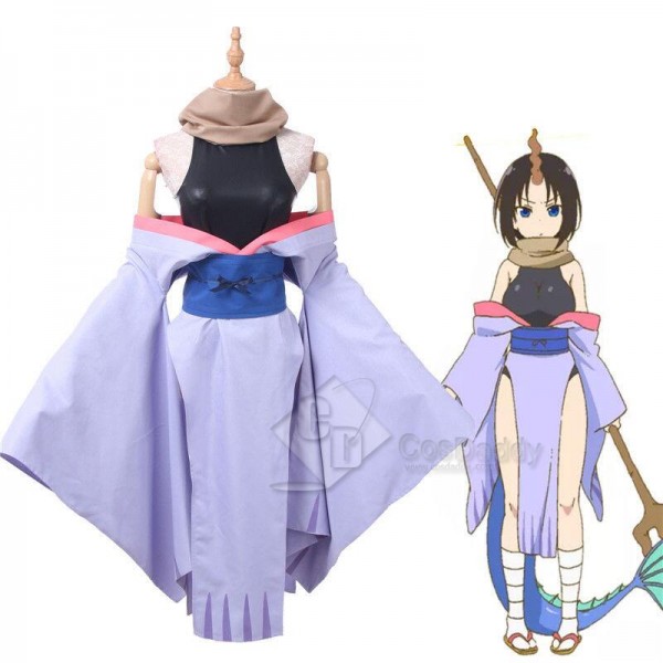 Miss Kobayashi's Dragon Maid Elma Cosplay Costume