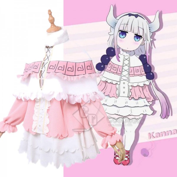 Miss Kobayashi's Dragon Maid Kanna Kamui Cosplay Costume