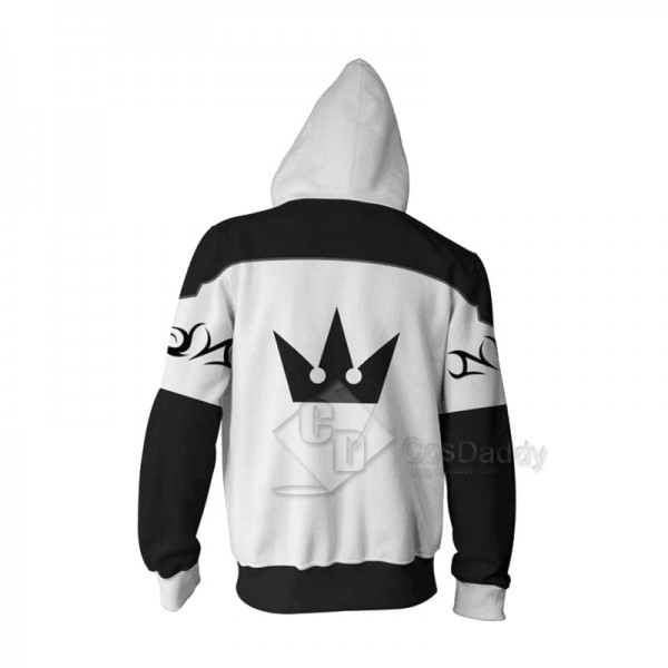 Kingdom Hearts Sora 3D Printed Hoodie Zipper Sweatshirt