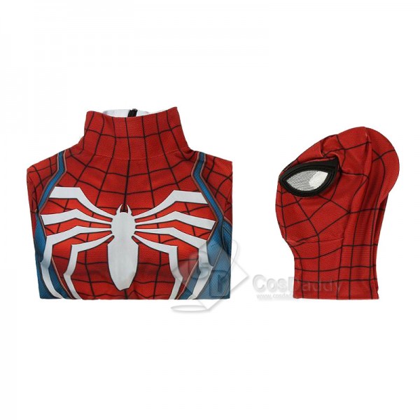 Spider Man Peter Benjamin Parker Jumpsuit Cosplay Costume