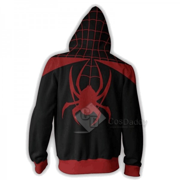 Spider-Man Peter Benjamin Parker 3D Printed Hoodie Zipper Sweatshirt