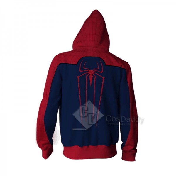 Spider-Man Peter Benjamin Parker 3D Printed Zipper Hoodie